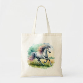 Bolsa Tote Belo Cavalo Branco Correndo