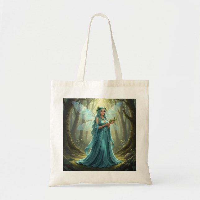 Bolsa Tote Belo Dezembro Turquoise Fairy (Frente)