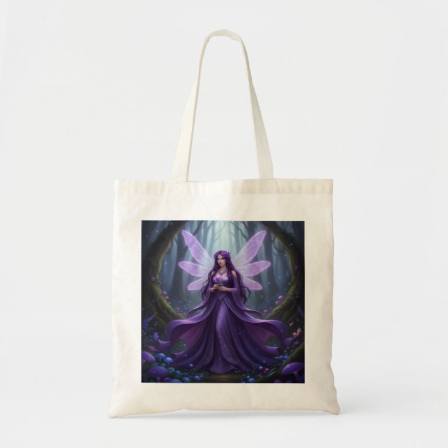 Bolsa Tote Belo Fevereiro Ametist Fairy (Frente)