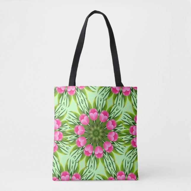 Bolsa Tote Belo Flor Mandala Design- 79358 (Frente)