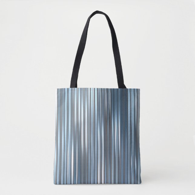 Bolsa Tote Belo fundo azul vertical abstrato com l (Frente)