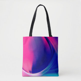 Bolsa Tote belo fundo futurista abstrato elegante