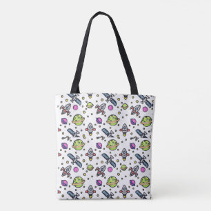 Bolsa Tote Belo padrão de galáxias