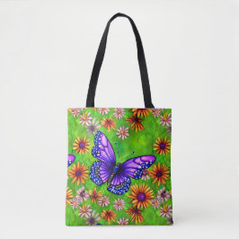 Bolsa Tote Belo Prado Flor de Borboleta