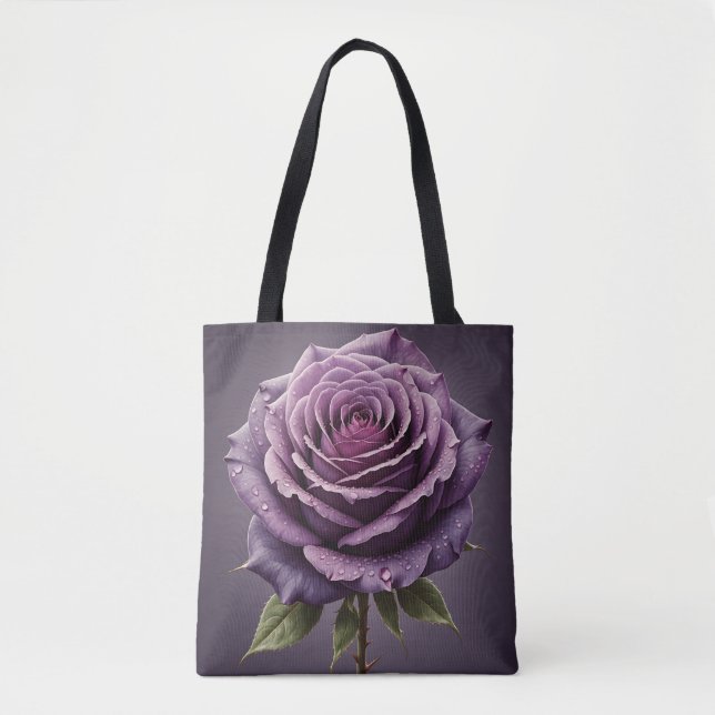 Bolsa Tote Belo rosa roxo (Frente)