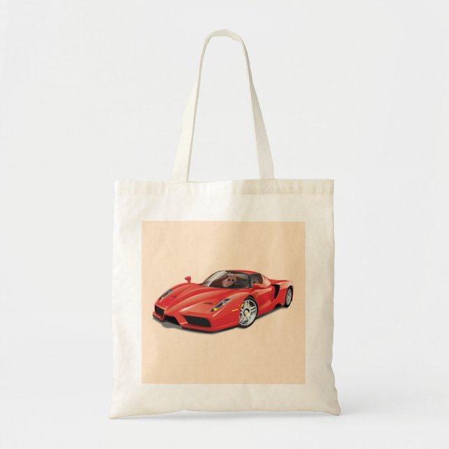 Bolsa Tote Belo Saco de Carro de Esporte de Luxo (Frente)