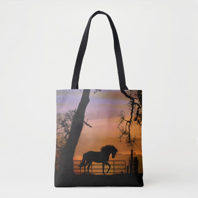 Bolsa Tote Belo Saco de Cavalo Quente (Frente)