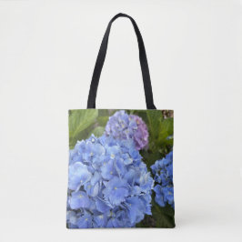 Bolsa Tote Belos Flores Azuis de Hidrelétrica