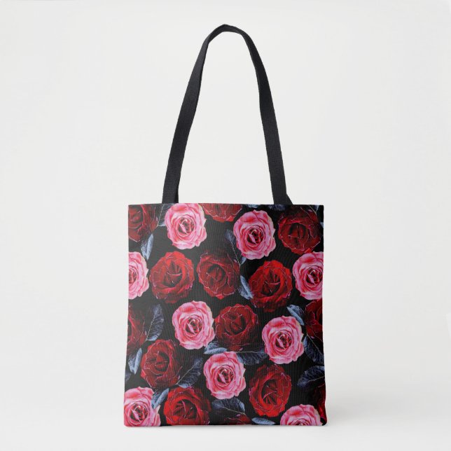 Bolsa Tote Belos Rosas no Bloom (Frente)