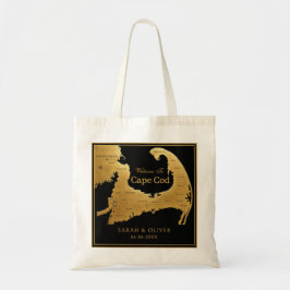 Bolsa Tote Bem-vindo a um Casamento Elegante em Cape Cod