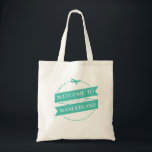 Bolsa Tote Bem-vindo ao Wanderland Tote Bag<br><div class="desc"></div>