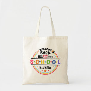 Bolsa Tote Bem-vindo de Volta à Escola – Sala de Aula Diverti