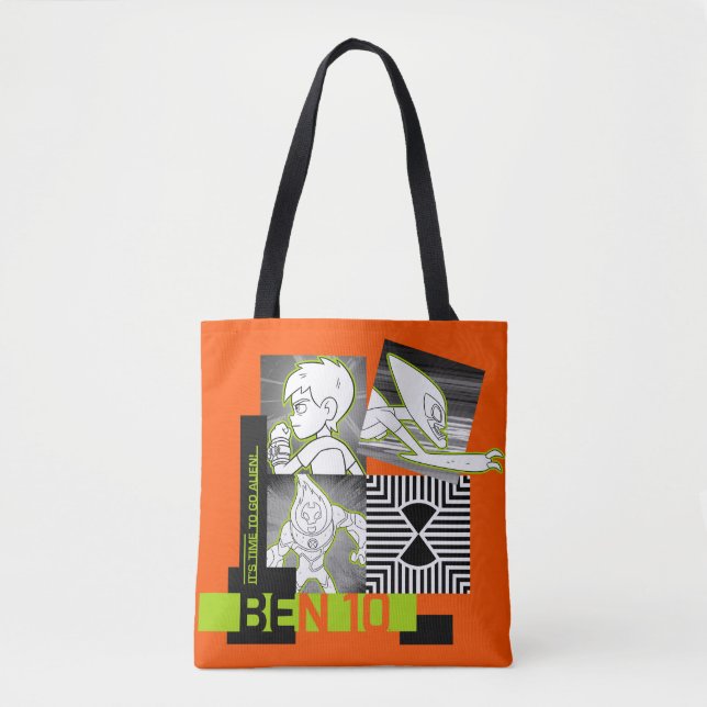 Bolsa Tote Ben 10 - É hora de ir Alienígena (Frente)