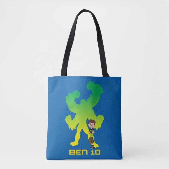 Bolsa Tote Ben 10 e Quatro Braços Sombra (Frente)