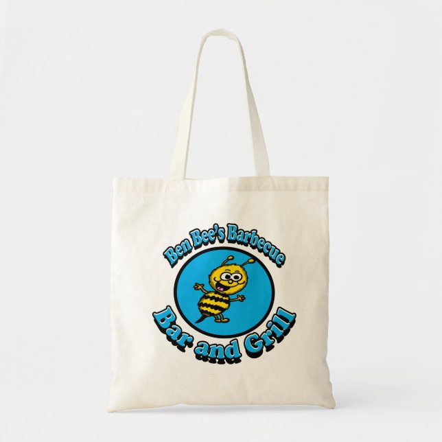 Bolsa Tote Ben Bees CHURRASCO e Grill (Frente)