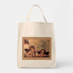 Bolsa Tote Bênção da fé de Raphael da fé do anjo bonito