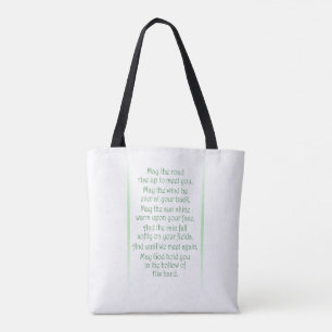 Bolsa Tote Bênção Irlandesa