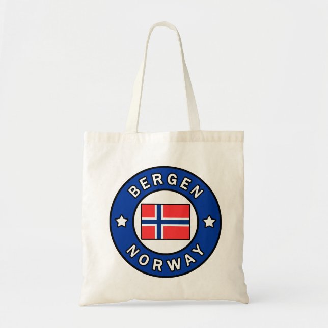 Bolsa Tote Bergen Noruega (Frente)