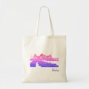 Bolsa Tote Berlim Reichstag Parlamento alemão Sketch Tote Bag