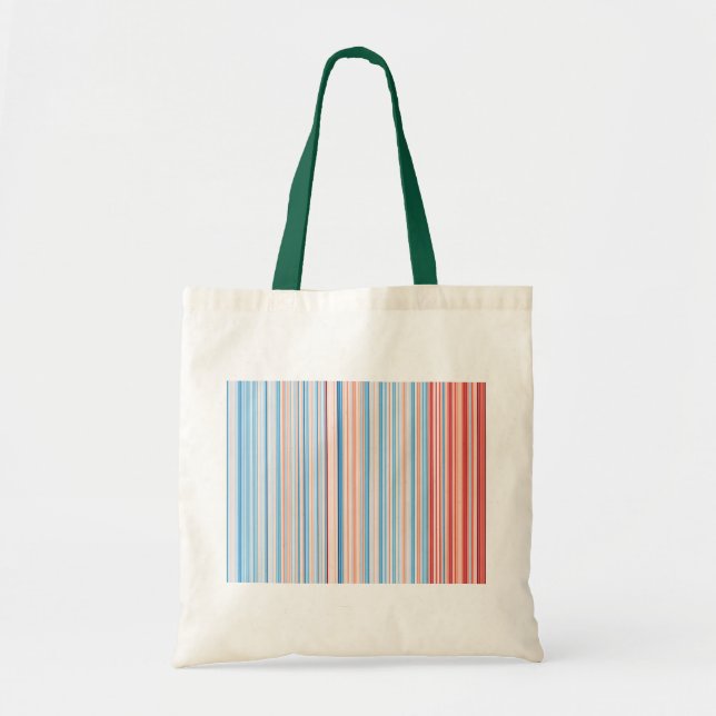 Bolsa Tote Berlin 1881-2018 Clima Stripes (Frente)