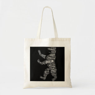 Bolsa Tote Berlin Bear Landmark City Distrita Alemanha Souven