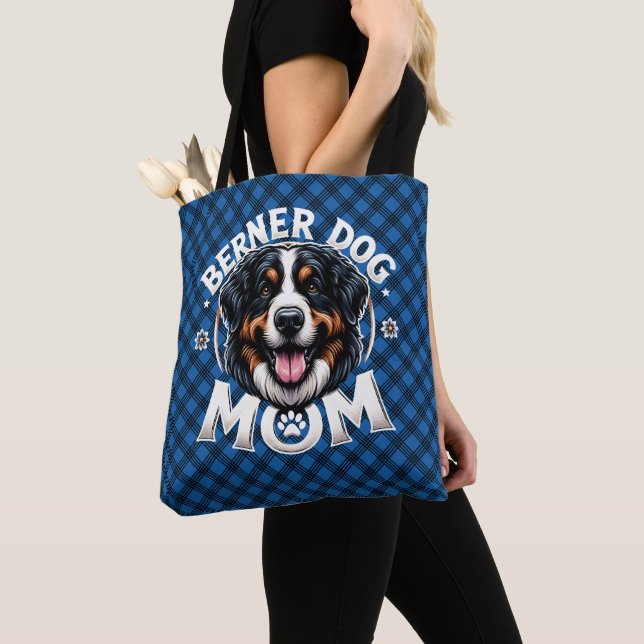 Bolsa Tote Berner Dog Mãe: presente de Dia de as mães para Be (Close Up)