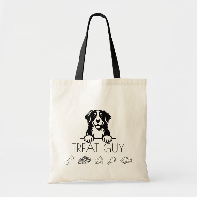 Bolsa Tote Bernese "Cara de Recompensa" (Frente)