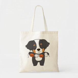 Bolsa Tote Bernese Mountain Dog Happy Halloween Dog Costume T