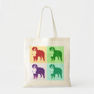 Bolsa Tote Bernese Mountain Dog Pop Art 2