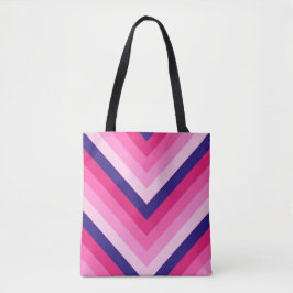 Bolsa Tote Berries Elétricos Chevron