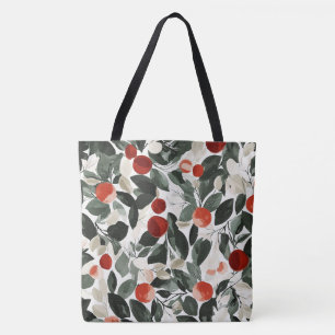 Bolsa Tote Berries Vermelhos de Natal
