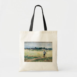 Bolsa Tote Berthe Morisot - No campo de rodas em Gennevillier