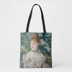 Bolsa Tote Berthe Morisot - Rapariga pequena em um palhaço