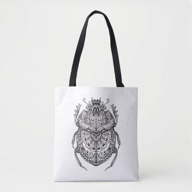 Bolsa Tote Besouro africano Zendoodle 2 (Frente)