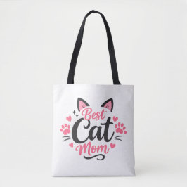 Bolsa Tote Best Cat Mom