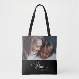 Bolsa Tote Best Mom Ever Modern Simple