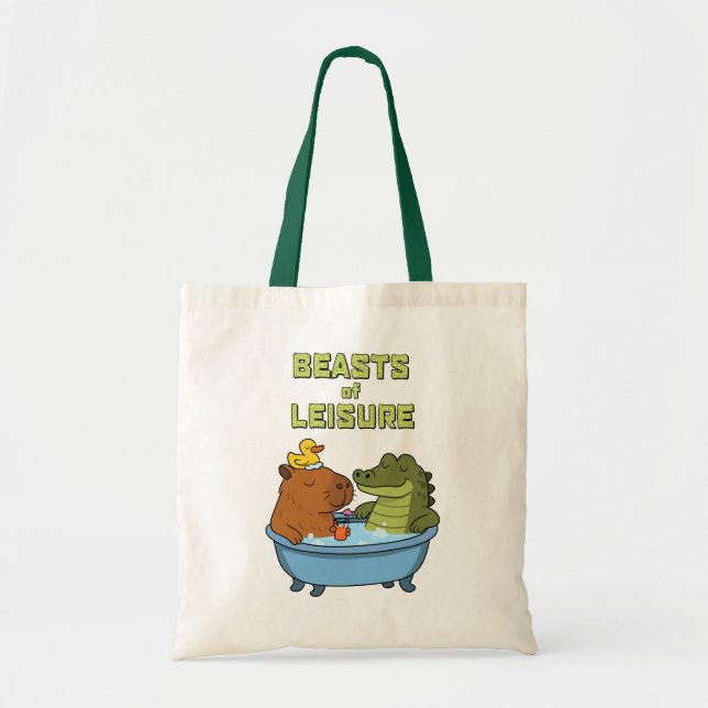 Bolsa Tote Bestas de lazer | (Frente)