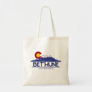 Bolsa Tote Bethune Colorado reutilizável saco de toalhas