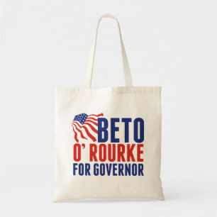 Bolsa Tote Beto O'Rourke para a Eleição do Governador do Te