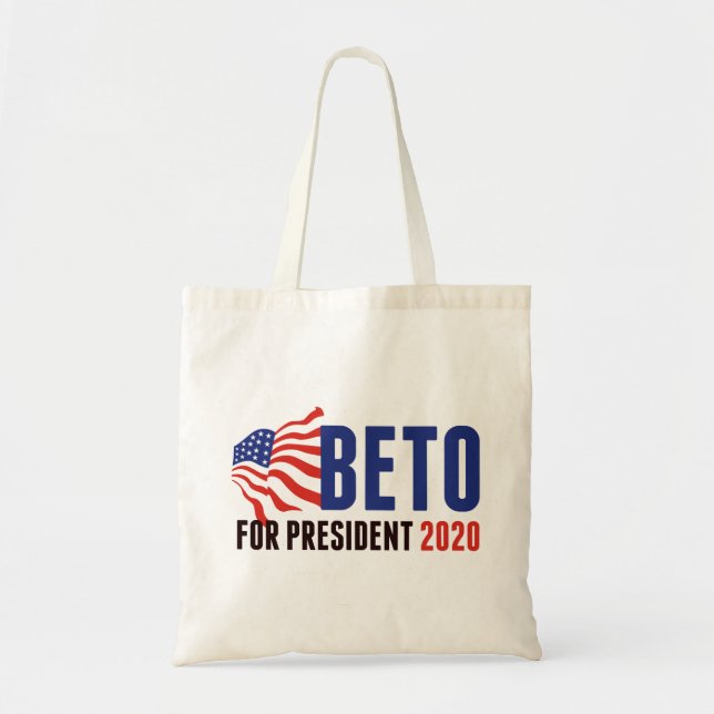 Bolsa Tote Beto O'Rourke para o Presidente 2020 (Frente)