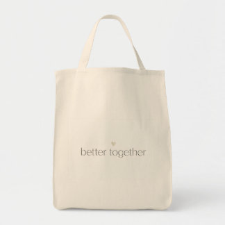 Bolsa Tote Better Together Wedding Tote Bag
