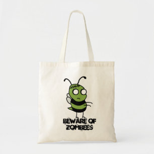 Bolsa Tote Beware da sacola de Zombees