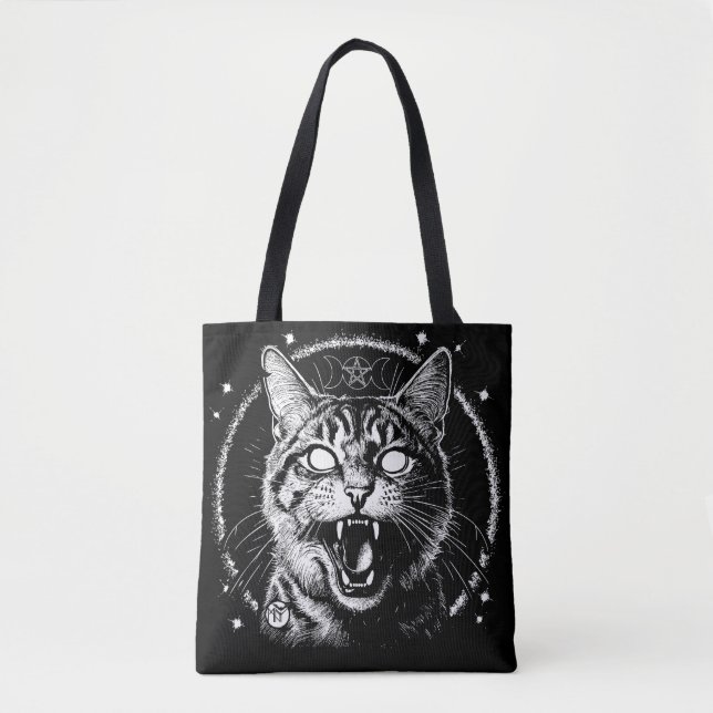 Bolsa Tote Bewitched Tabby (Frente)