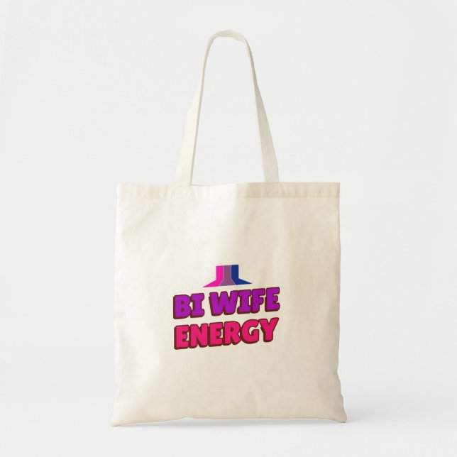 Bolsa Tote Bi Wife Energy (Frente)