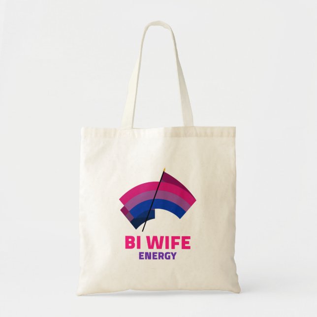Bolsa Tote Bi Wife Energy (Frente)