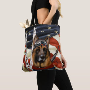 BOLSA TOTE BIATLO DE PASTOR ALEMÃO