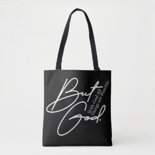 Bolsa Tote Bíblia Cristã Inspiradora Verso