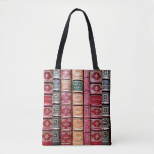 Bolsa Tote Biblioteca de Livros Antigos (Esques Ingleses)