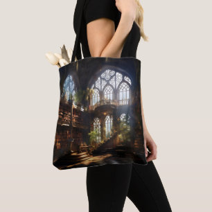 Bolsa Tote Biblioteca Mágica