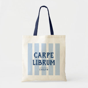 Bolsa Tote Bibliotecário Divertido Carpe Librum Amante de Liv